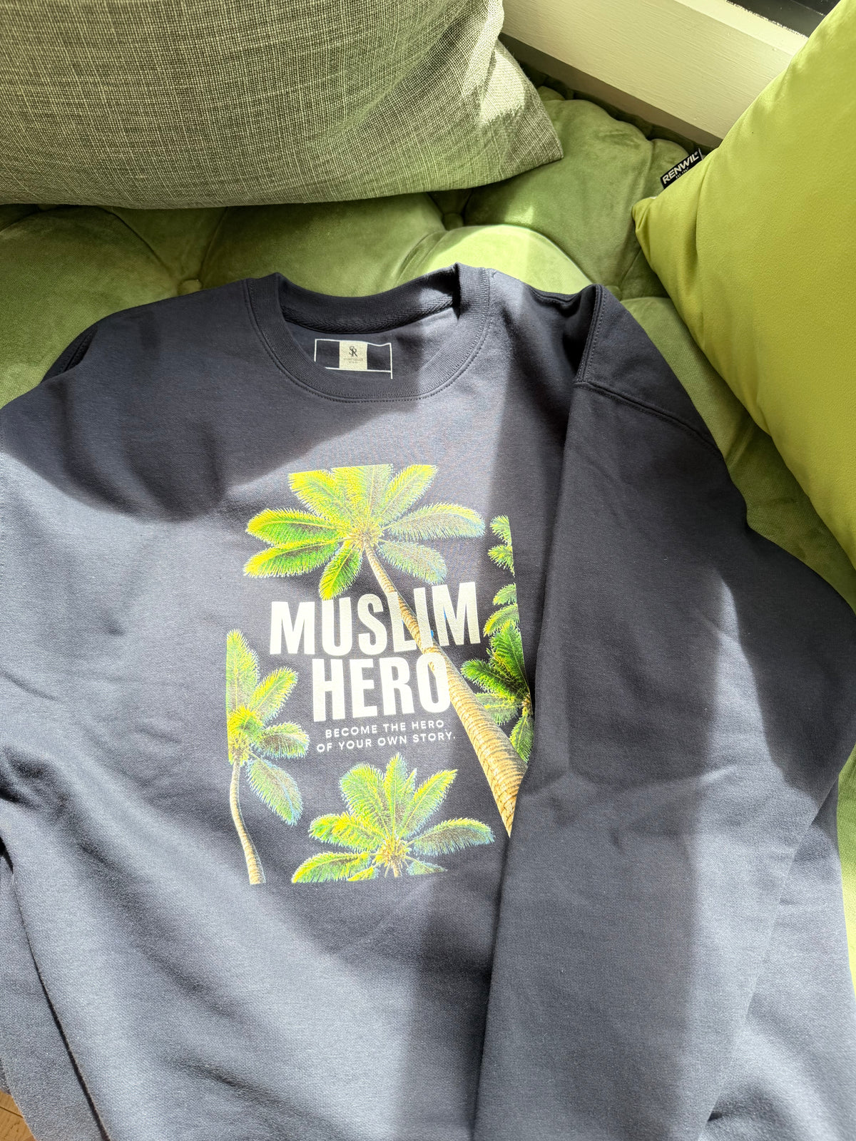 The Palm Navy Crewneck
